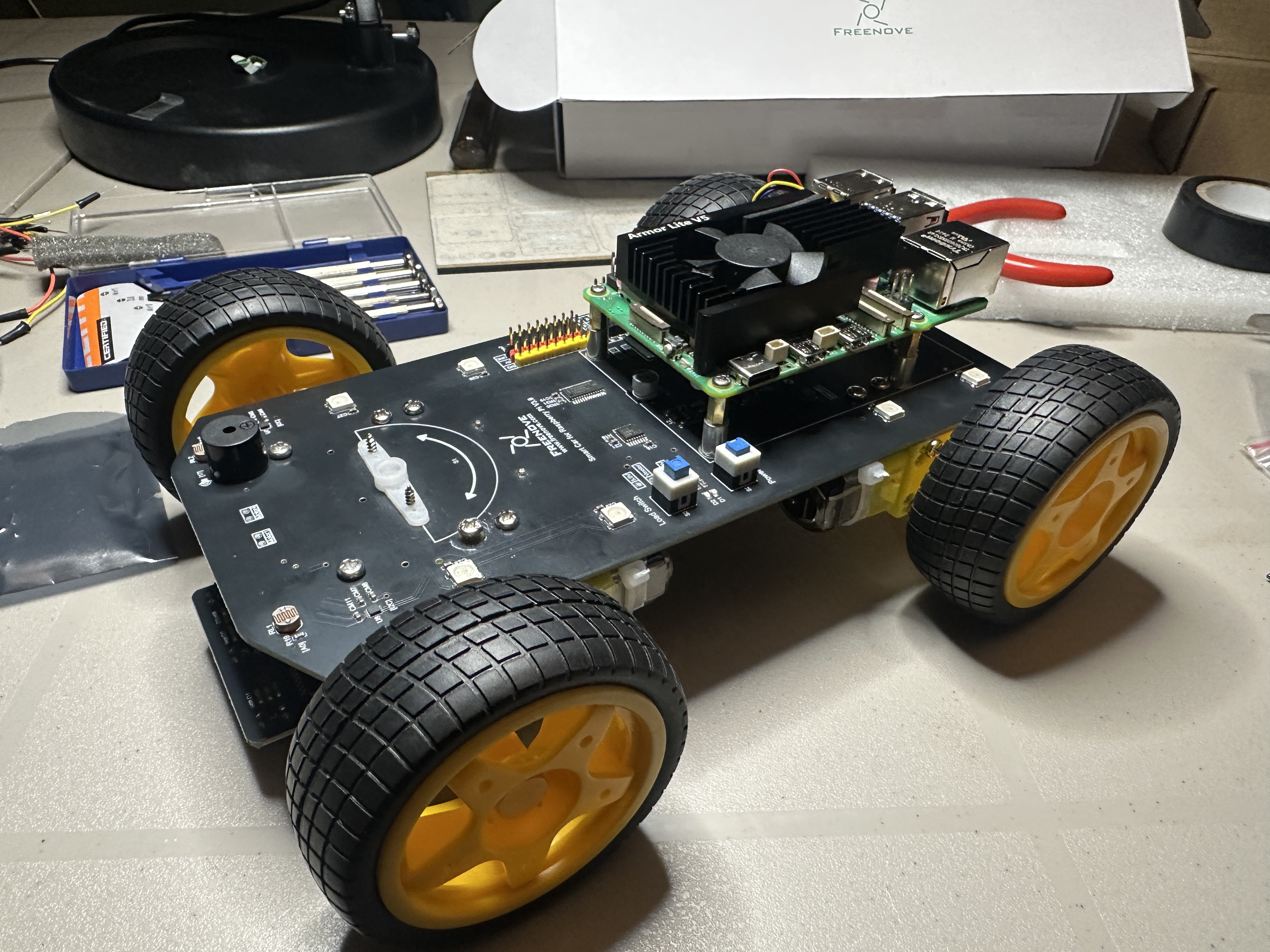 Car Wheels Raspberry