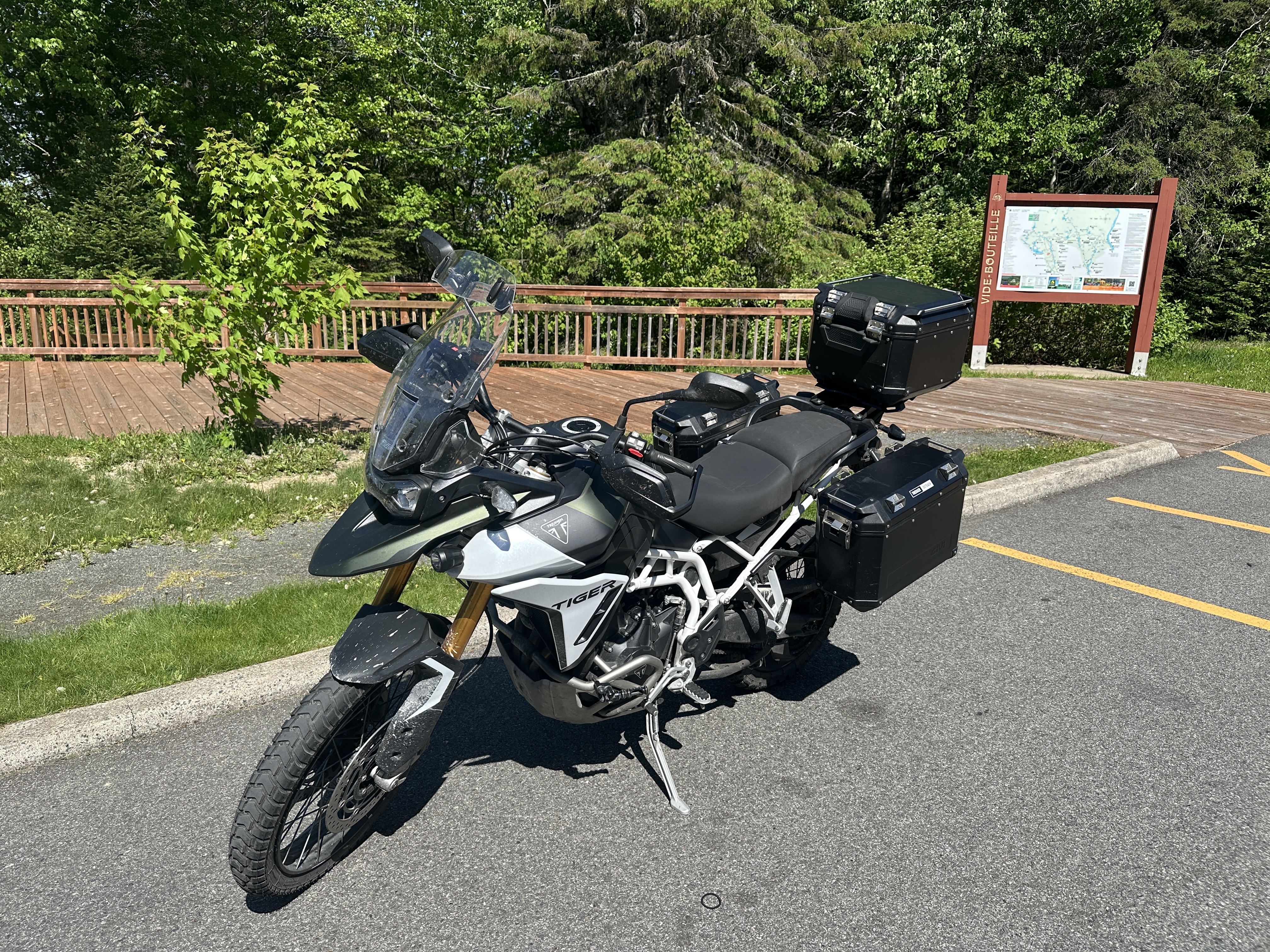Parc Mauricie Triumph Tiger 900 Rally Pro