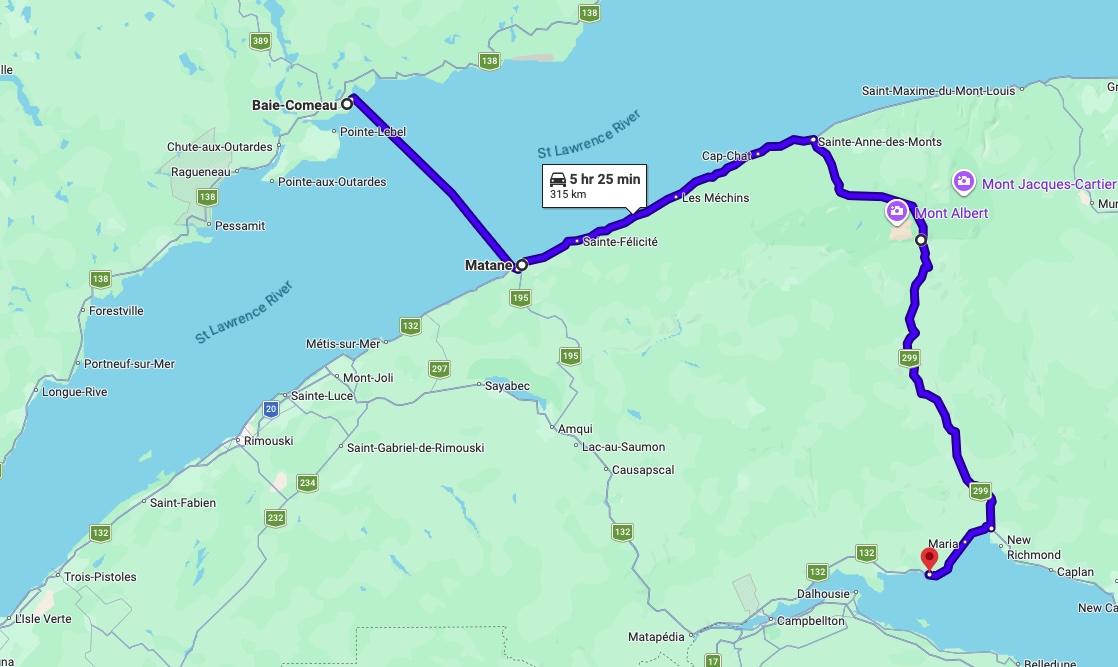Day 5 Route